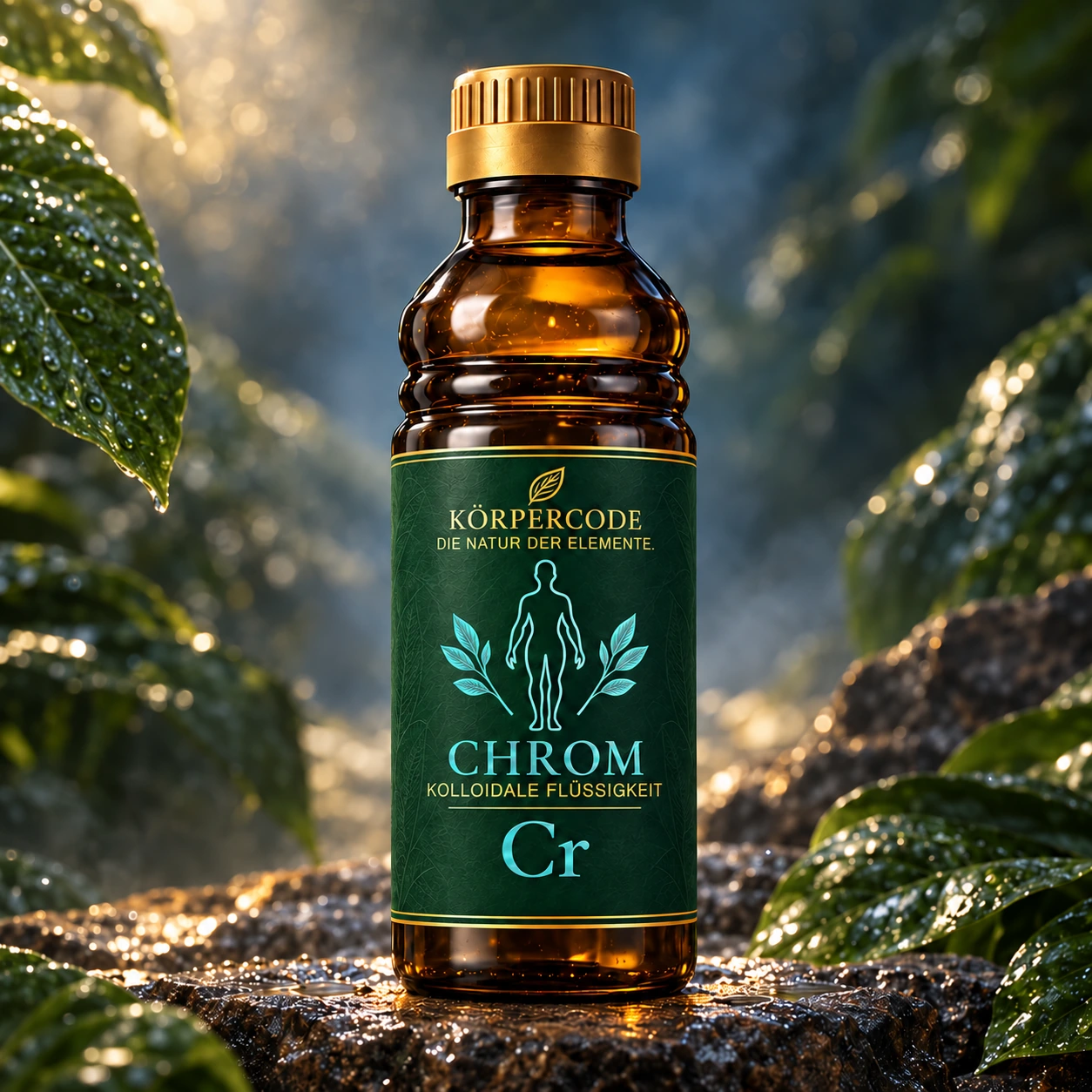 Körpercode Chrom – Produktvisualisierung, 250 ml, 100 ppm