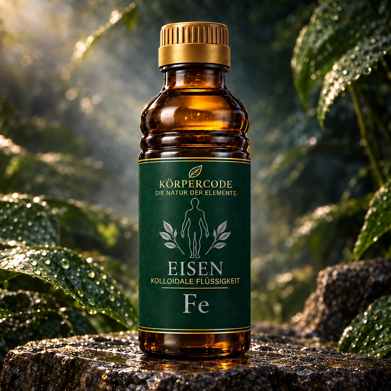 Körpercode Eisen – Produktvisualisierung, 250 ml, 100 ppm