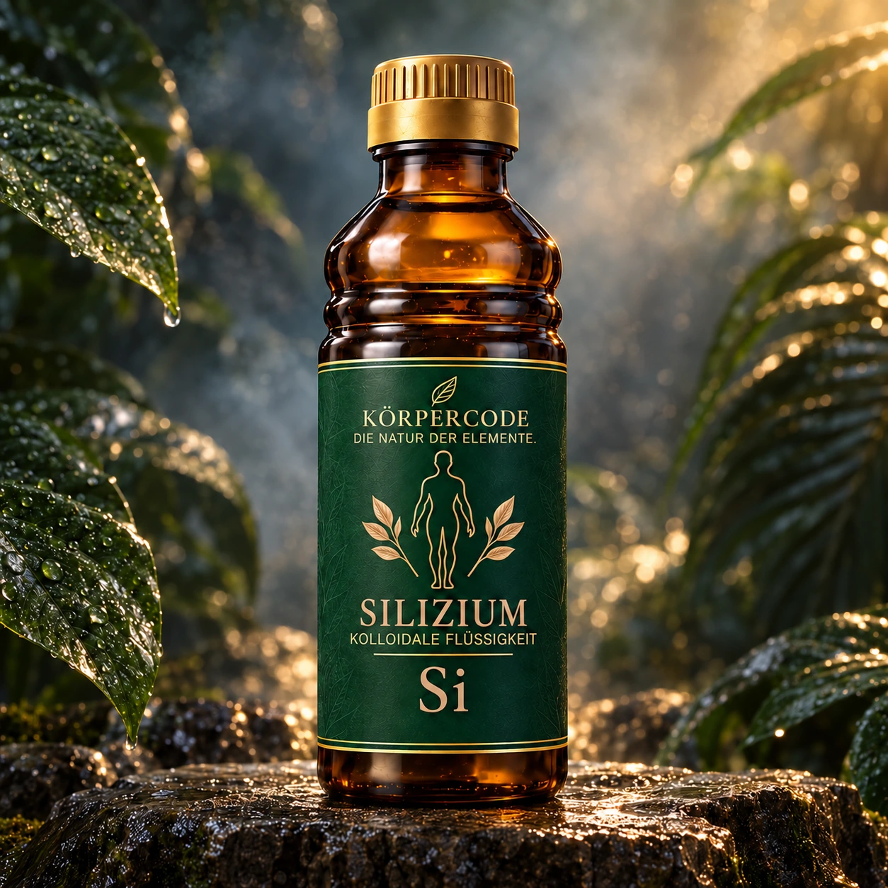 Körpercode Silizium – Produktvisualisierung, 250 ml, 100 ppm